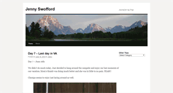 Desktop Screenshot of jennyswofford.com